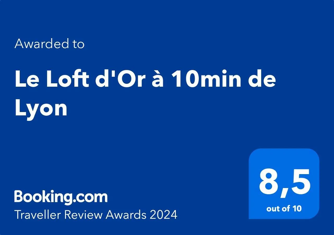 Le Loft D'Or A 10Min De Lyon Apartment Champagne-au-Mont-d'Or